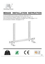 Mounting Dream MD5428 Instructions D'installation