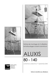 Altrad ALUXIS 80 Notice De Montage Et D'utilisation