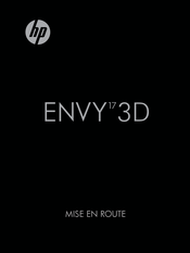 Hp ENVY 17 3D Mise En Route