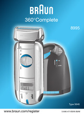 Braun 360 Complete 8995 Mode D'emploi