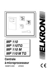 Elkron MP 110 M TG Mode D'emploi