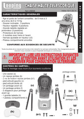 LOOPING LHB008 Notice D'utilisation