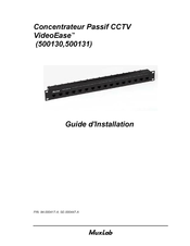 MuxLab VideoEase 500130 Guide D'installation