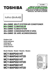 Toshiba MCY-MAP0401HT2D Manuel D'installation
