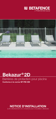 Betafence Bekazur 2D Notice D'installation