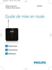 Philips WAS6050/05 Guide De Mise En Route