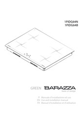 Barazza GREEN 1PIDG64N Manuel D'installation Et D'utilisation