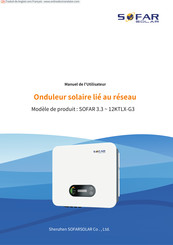 Sofar Solar SOFAR 4.4KTLX-G3 Manuel De L'utilisateur