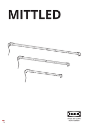IKEA MITTLED Mode D'emploi