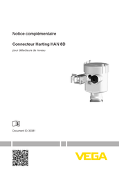 Vega Harting HAN 8D Notice Complémentaire