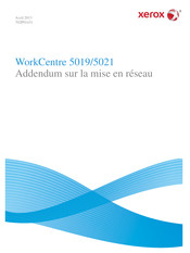 Xerox WorkCentre 5019 Mode D'emploi