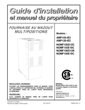 Dettson NOMF156E19C Guide D'installation Et Manuel Du Propriétaire