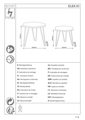 byLIVING ELEA 01 Instructions De Montage