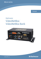 Dallmeier VideoNetBox Bank Mise En Service