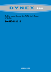 Dynex DX-HD302513 Mode D'emploi