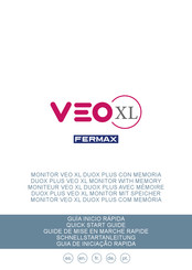 Fermax VEO XL Guide De Mise En Marche Rapide