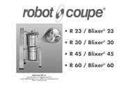 Robot Coupe Blixer 23 Mode D'emploi