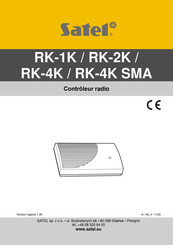 Satel RK-4K SMA Mode D'emploi