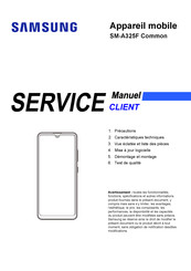Samsung Galaxy A32 Manuel De Service