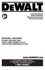 DeWalt DCLE34022 Guide D'utilisation