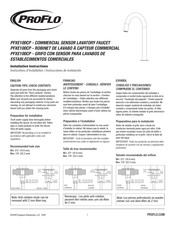 Proflo PFXE100CP Instructions D'installation