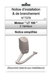 La Toulousaine LT 100 Notice D'installation