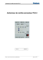 Theben FCA 2 Mode D'emploi