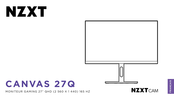 NZXT CANVAS 27Q Mode D'emploi