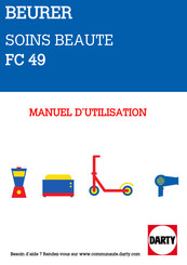 Beurer FC 49 Mode D'emploi