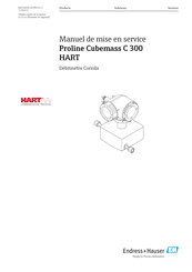 Endress+Hauser Proline Cubemass C 300 HART Manuel De Mise En Service