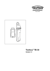 Testboy TB 30 Mode D'emploi