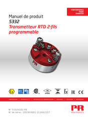 PR electronics 5332 Manuel De Produit