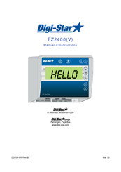 DIGI-STAR EZ2400V Manuel D'instructions