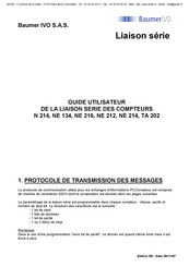 Baumer LIAISON Série Guide Utilisateur