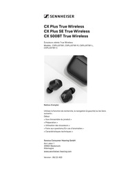 Sennheiser CX Plus True Wireless Notice D'emploi
