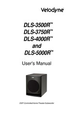 Velodyne DLS-3500R Mode D'emploi