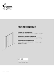 hawa Telescopic 80 2 Instructions De Conception Et De Montage