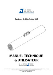 Luxibel B Air v2 Manuel Technique D'utilisation