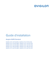 Avigilon NVR5-STD-32TB-S19 Guide D'installation