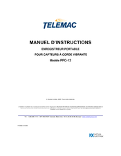 Telemac PFC-12 Manuel D'instructions