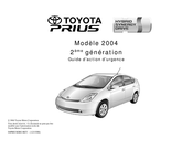 Toyota Prius 2eme generation 2004 Guide D'action D'urgence