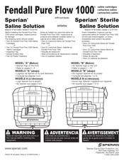 Sperian Fendall Pure Flow 1000 Mode D'emploi