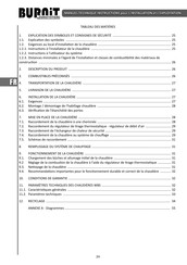 Sunsystem WBS 40 Instructions Pour L'installation Et L'exploitation