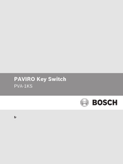 Bosch PAVIRO PVA-1KS Mode D'emploi