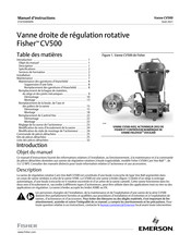 Emerson Fisher CV500 Manuel D'instructions