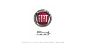 Fiat 500L 2019 Guide D'utilisateur