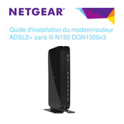 NETGEAR DGN1000v3 Guide D'installation