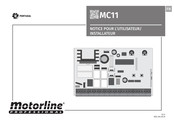 Motorline professional MC11 Notice Pour L'utilisateur/Installateur