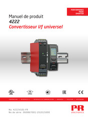 PR electronics 4222 Manuel De Produit