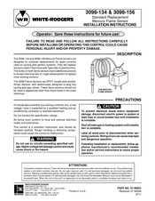 Emerson White-Rodgers 3098-134 Instructions D'installation